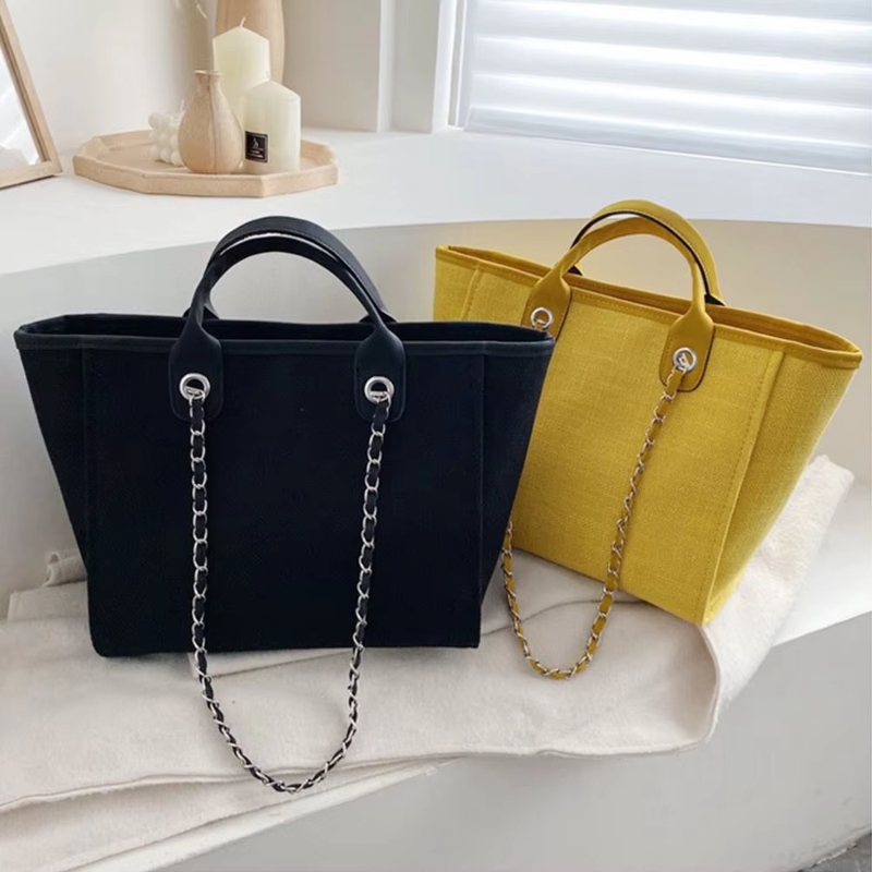 Women'S Young Bags - حقيبة يد نسائية كبيرة من القماش،