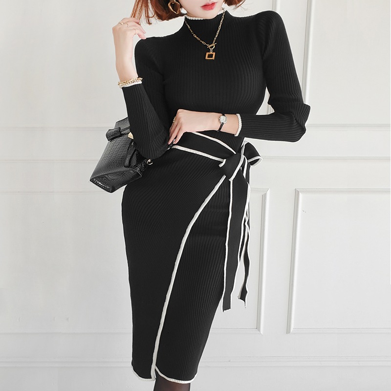 فستان سترة صوفية جديد لشتاء 20 - مراجعة Women Bags Ru وسعره