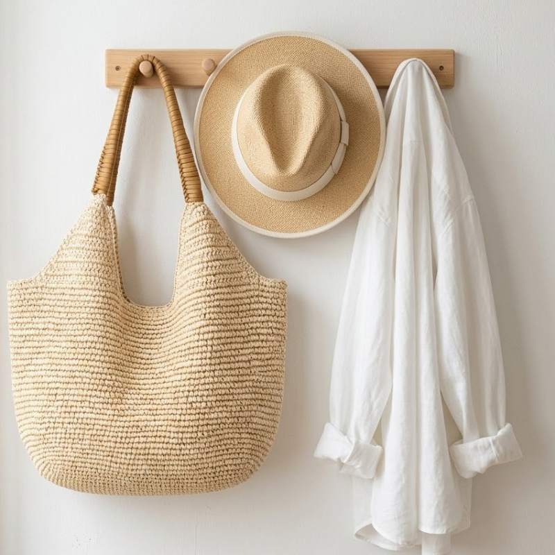 حقيبة يد نسائية كبيرة السعة مص - مراجعة Women'S Raffia Bags وسعره