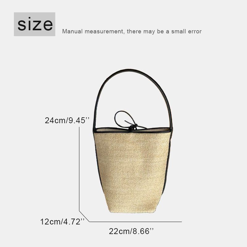 حقائب شاطئ صغيرة كلاسيكية من ا - مراجعة Women'S Raffia Bags وسعره