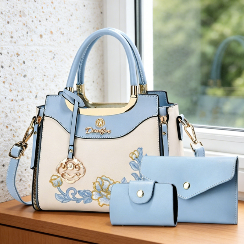 مجموعة من 3 حقائب يد مطرزة عال - مراجعة Women'S Bags Handbags وسعره