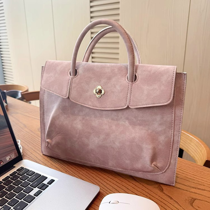 حقيبة لابتوب أنيقة من الجلد ال - مراجعة Women Hand Bags For Office وسعره