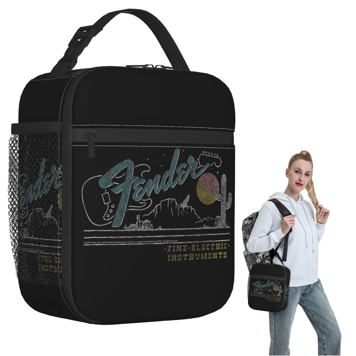 حقيبة غداء معزولة من شركة 90s  - مراجعة Women Bags Company وسعره