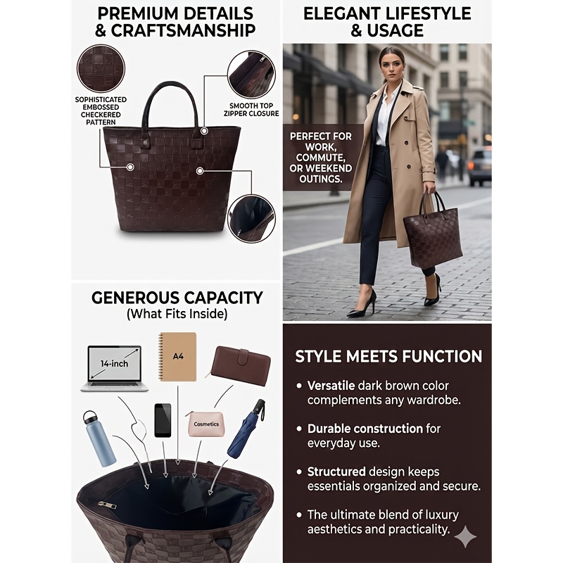 حقيبة يد نسائية فاخرة بنمط مبط - مراجعة Women Bags On Sale وسعره