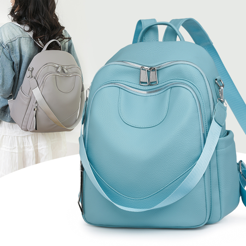حقيبة ظهر نسائية جلدية ذات سعة - مراجعة Women Bags Ru وسعره
