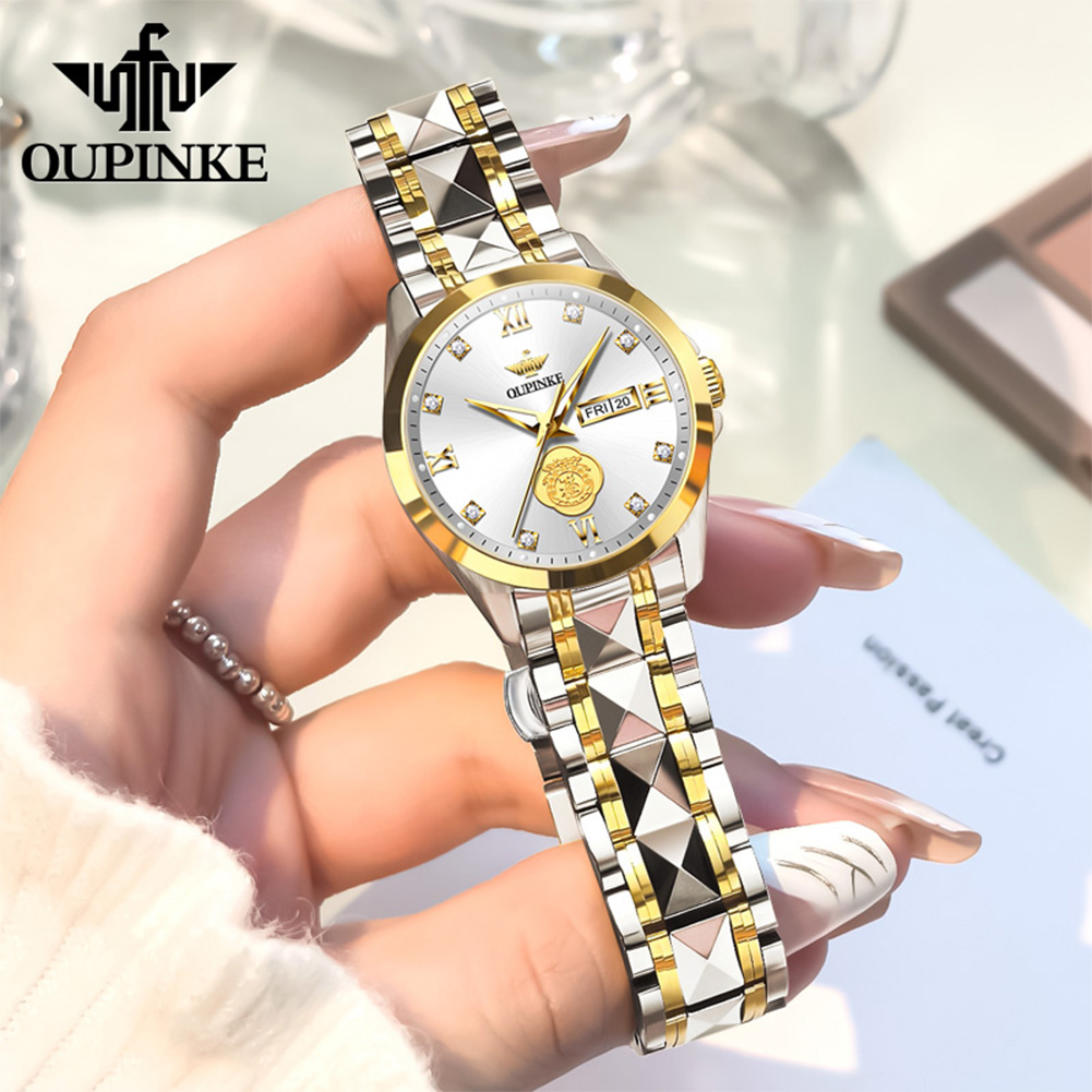OUPINKE 3305 الذهب الحقيقي الم - مراجعة Women Bags Ru وسعره