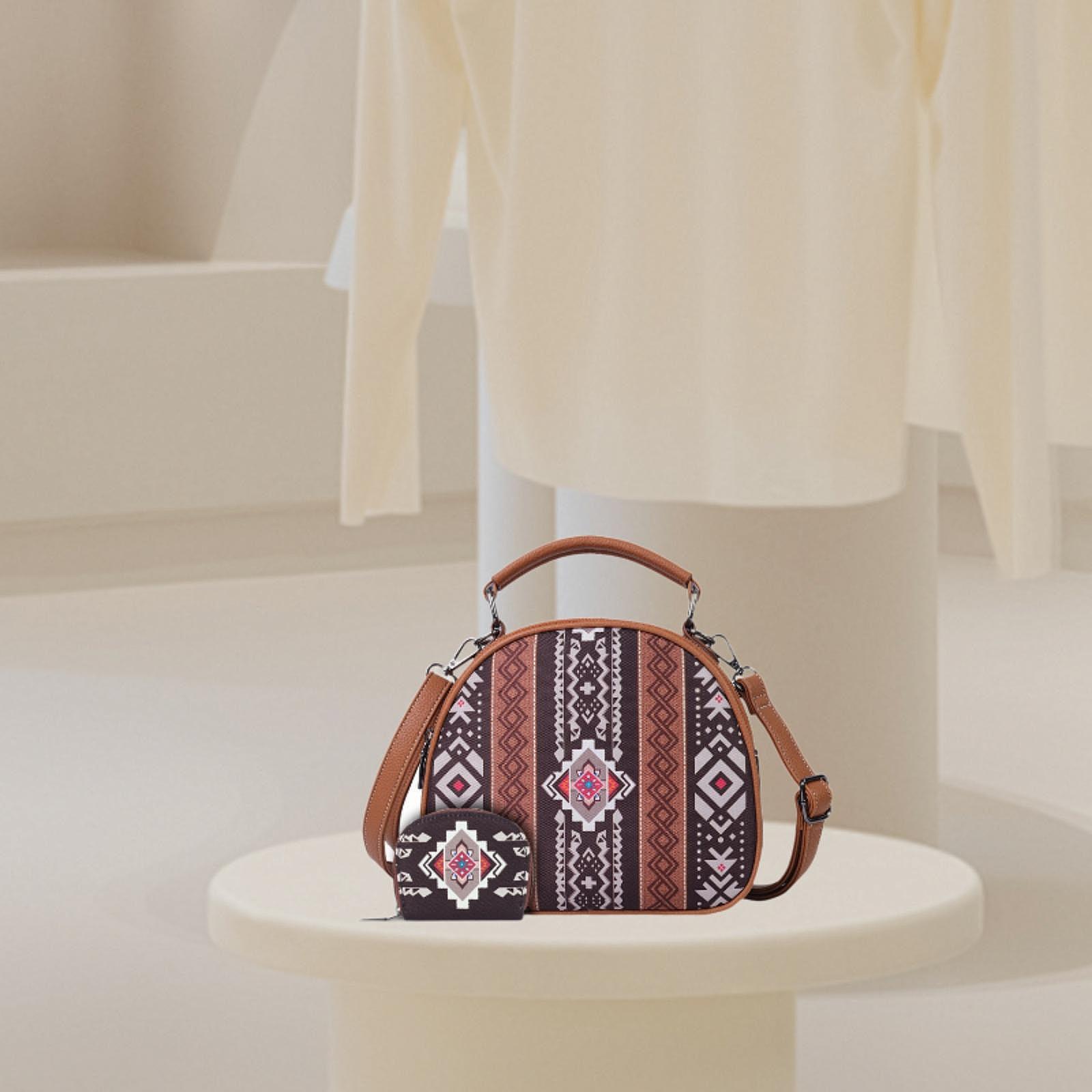 حقيبة يد نسائية بنقشة بوهيمية، - مراجعة Women'S Bags Handbags وسعره